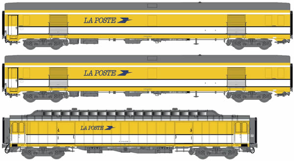LS Models 40425 - 3 pcs postal set of the SNCF